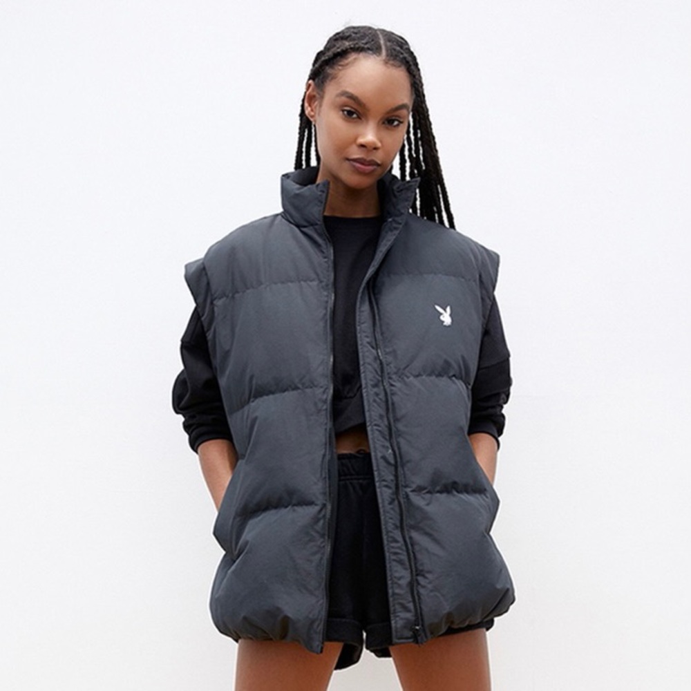 Playboy puffer vest